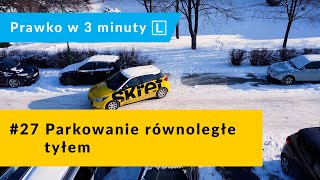 27 Parkowanie równoległe tyłem [upl. by Enelez]