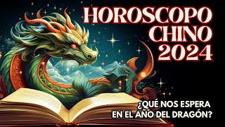 HORÓSCOPO CHINO 2024 ✨¿QUÉ NOS ESPERA EN EL AÑO DEL DRAGÓN ✨ [upl. by Awram]