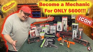 How to Become a Mechanic for ONLY 600  Tool Haul [upl. by Aracaj588]