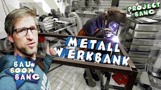 Meine Metall Werkbank Schweißen als Anfänger [upl. by Rawde]