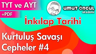 İnkılap Tarihi  TYT ve AYT  Kurtuluş Savaşında Cepheler 4 PDF [upl. by Sleinad]