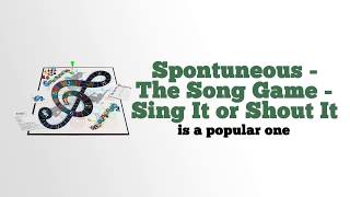 Spontuneous The Song Game Sing It or Shout It Review by EpicKidsToys com [upl. by Laband]