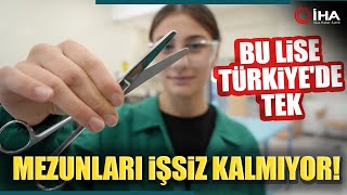 Türkiyede Tek Olan Bu Lisenin Mezunları İşsiz Kalmıyor [upl. by Ahsiyk]