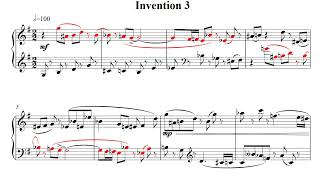 Invention 03 G dur for piano [upl. by Edobalo934]