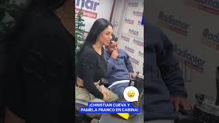 Pamela Franco se luce con Christian Cueva en entrevista radial [upl. by Esetal]