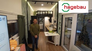 1 IKEA TINYHOUSE JETZT BEI HAGEBAU ECHTE 55000 € Mit Baugenehmigung Bad Küche Möbel inklusive [upl. by Elbertine]