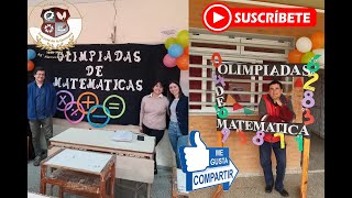 OLIMPIADAS DE MATEMÁTICA 2024 [upl. by Merritt]