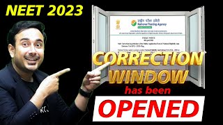 NEET 2023 Correction window has been Opened  can change city and medium  Language of paper [upl. by Vareck]