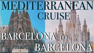 Mediterranean cruise Barcelona to Barcelona  Naples  Ibiza  Florence  Nice  NCL cruise  Epic [upl. by Guillema841]