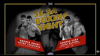 Boxe  SESA Boxing Night 2020  Incontri Dilettanti [upl. by Carlie]