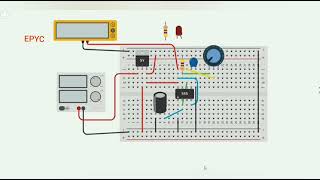 Conectando el circuito integrado 555 que funciona como temporizador y tiene varios usos [upl. by Rednal458]