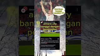 Almere city football timnasday timnasindonesia timnasbola timnas [upl. by Aitnis]