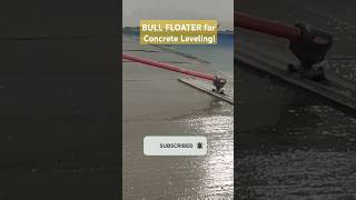 BULL FLOATER Magic for PERFECT Concrete Leveling [upl. by Artenra]