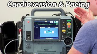 Lifepak 15 Part 3 Pacing and Cardioversion [upl. by Ahseena193]