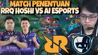 MATCH PENENTUAN RRQ HOSHI VS AI ESPORTS  MATCH 3  ESL SPS [upl. by Nylecsoj]