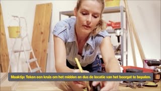 Praxis voor de makers  WANDREK MET ZWEVENDE PLANKEN Maak Het Zelf 7 [upl. by Consuelo]