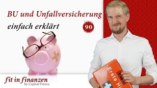 BU amp Unfallversicherung einfach erklärt [upl. by Aileon717]