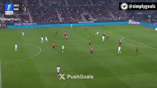 Folarin Balogun Goal Rennes Vs Monaco 12 All Goals Analysis Extended Highlights Result [upl. by Mian375]