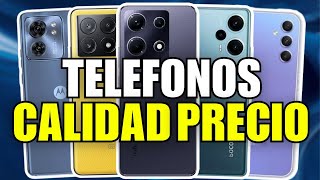 TOP MEJORES TELÉFONOS CALIDAD PRECIO PARA COMPRAR EN 2024 [upl. by Coumas928]