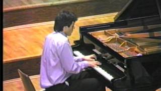 Chopin Ballade No 4 op52 Recital at HfmdK in 1987 played by Stephan Zind [upl. by Wrdna860]