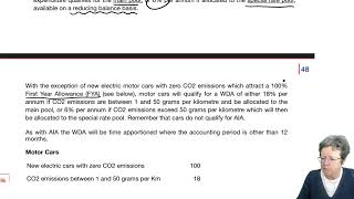 Capital Allowances part 1  ACCA Taxation FA 2022 TXUK lectures [upl. by Carrnan]