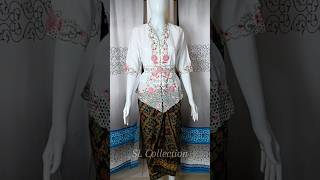 Kebaya Bordir Fiora Motif Bunga Elegan Mewah kebayanusantara [upl. by Fawnia]