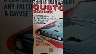 July 1963 Custom Rodder Magazine 427 Fords and more hotrods customcars 1960s [upl. by Cordy]