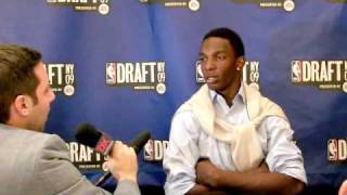 Hasheem Thabeet  2009 NBA Draft Media Day Interview [upl. by Ayhdiv]