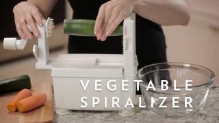 How to Use a Spiralizer [upl. by Diarmuid760]