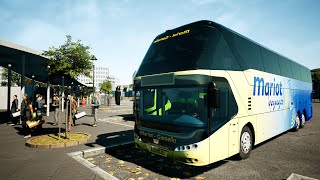 Fernbus Simulator  Neoplan Skyliner  GAMEPLAY [upl. by Artimid]