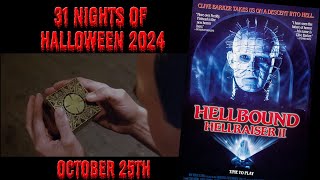 Hellbound Hellraiser II 1988  31 Nights of Halloween 2024  Ep 25 [upl. by Norrie666]