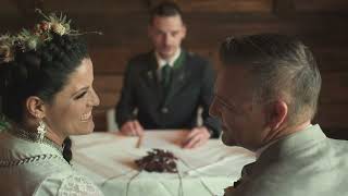 Heiraten auf der Alm Latschenhütte Pierer [upl. by Lichter]