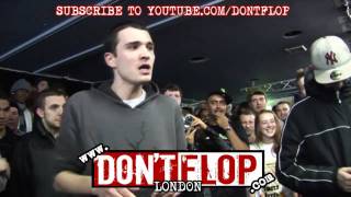 VERB T VS CRUGER  Dont Flop Rap Battle [upl. by Soluk477]