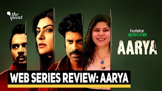 Aarya Review  RJ Stutee Review Sushmita Sen Starrer Web Series On Hotstar  The Quint [upl. by Berk198]