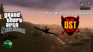 GTA San Andreas Free Bird  Lynyrd Skynyrd With English Subtitle [upl. by Jaf]