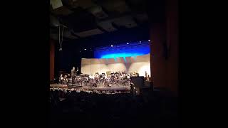 CCHS holiday band concert  Wind Ensemble 3 [upl. by Khudari]