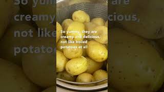 Cook Potatoes in Instant Pot So Yummy you will never peel or boil potatoes again No Salt [upl. by Brenden]