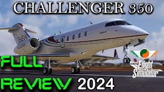 Challenger 350 for MSFS  Full Review [upl. by Jacques181]