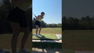 SHOCKED by my golf swing transformation in just 50 days as a beginner golfer golf golfswing [upl. by Ayotnahs]