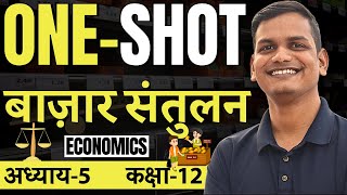 अध्याय𝟓 बाज़ार संतुलन  𝐎𝐍𝐄𝐒𝐇𝐎𝐓  𝟏𝟐𝐭𝐡 𝐄𝐜𝐨𝐧𝐨𝐦𝐢𝐜𝐬  𝐌𝐚𝐫𝐤𝐞𝐭 𝐄𝐪𝐮𝐢𝐥𝐢𝐛𝐫𝐢𝐮𝐦  कक्षा𝟏𝟐 𝐌𝐢𝐜𝐫𝐨 𝐄𝐜𝐨𝐧𝐨𝐦𝐢𝐜𝐬 [upl. by Enehpets]