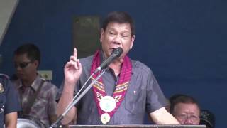 Dutertes warning Criminals will die [upl. by Aecila]