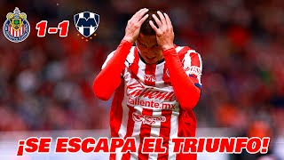 CHIVAS DEJA ESCAPAR EL TRIUNFO EN LIGA MX JORNADA 10 APERTURA 2024 🏆 EN ZONA FUT [upl. by Rise721]