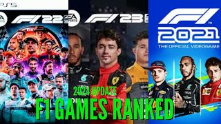 Codemasters F1 games ranked 2024 update [upl. by Novyar984]