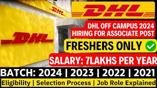 dhl recruitment 2024  DHL 2024 Hiring Just Started Hurry Up and Apply [upl. by Siahc]