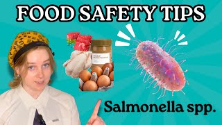 FOOD POISONING Everything You Need to Know About SALMONELLA [upl. by Gruchot]