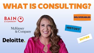 Consulting 101 What is Consulting  Management Consulting Video 2 of 5 [upl. by Ogg]