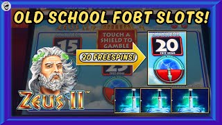 Old School FOBT Slots With 8 Bonuses  Monopoly On The Money Excaliburs Choice Zeus 2 amp More [upl. by John]