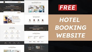 How To Make A Hotel Booking Website With WordPress Free  Elementor  Astra  MotoPress  2024 [upl. by Cleopatra]