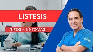 LISTESIS  que es tipos síntomas Alex Silva [upl. by Grindle]