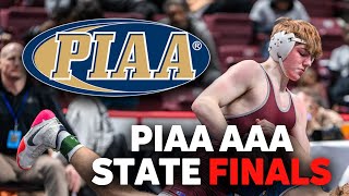 2024 PIAA AAA High School Wrestling State Finals [upl. by Sharl930]